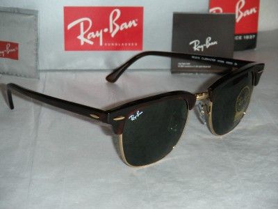 Ray Ban Clubmaster Sunglasses RB 3016 W0366 49 Wayfarer