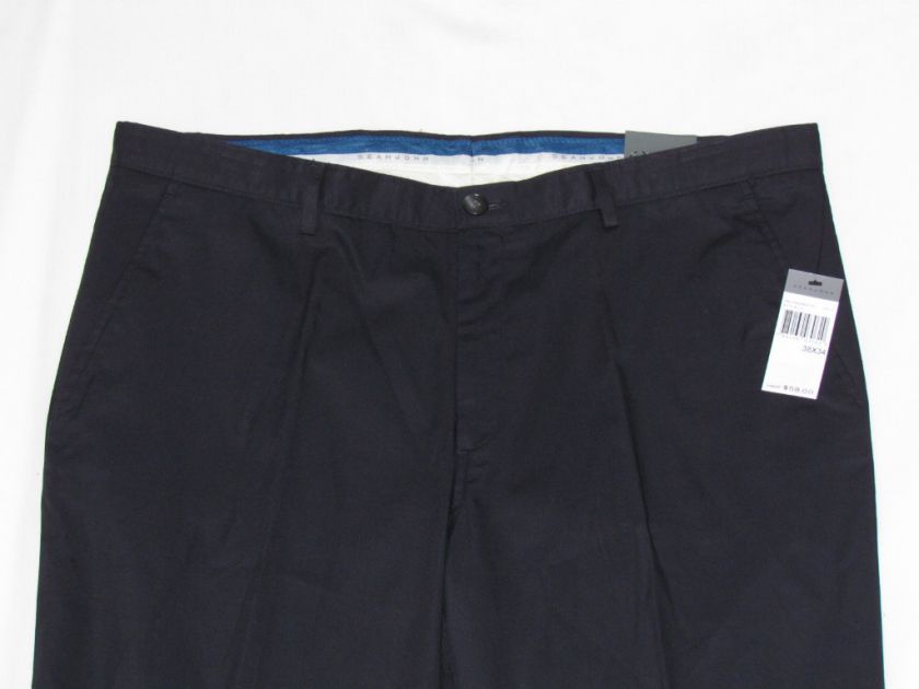 SEAN JOHN New Navy Blue Relax Dress Pants Size 38  