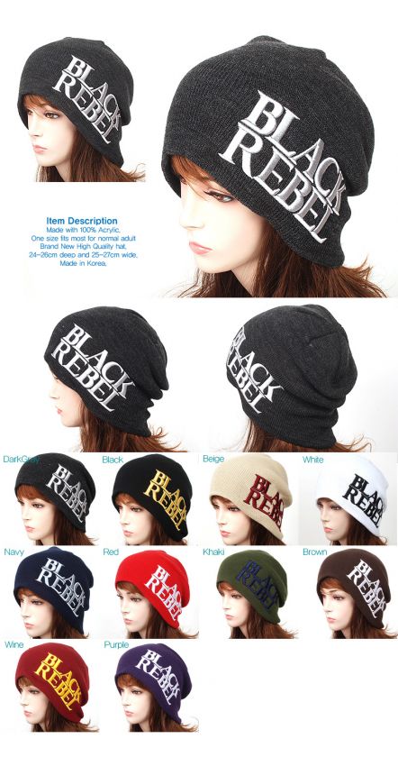 Beanie Rasta Knit Skull Ski Man Woman Hat Cap 001e  