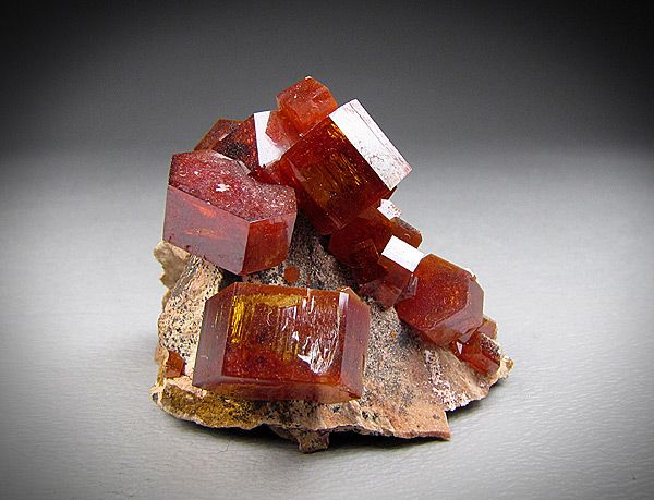 Vanadinite, Mibladen, Atlas Mountains, Morocco  