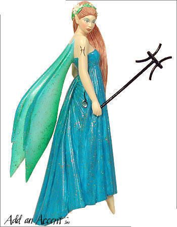 Pisces Zodiac Fairy Ornament Jessica Galbreth Fairies  