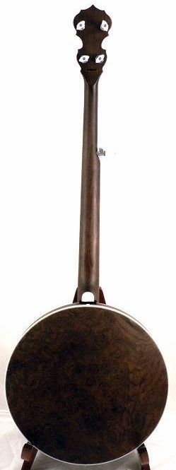 Rally 5 string banjo burl walnut resonator DBJ 45BW  