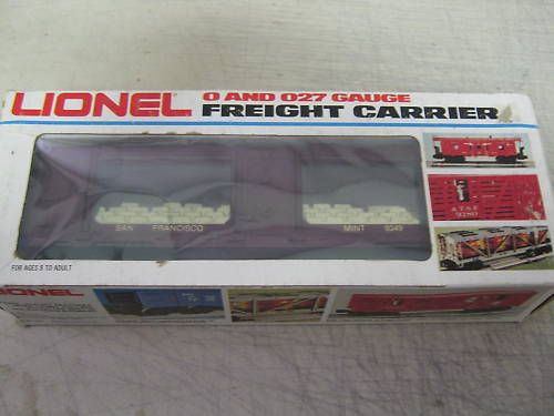 LIONEL GOLD BULLION CAR 6 9349  