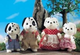 NEW SYLVANIAN FAMILIES KENNELWORTH DALMATIAN FAMILY  