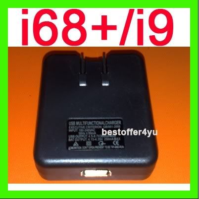 New USB BATTERY Charger FOR CECT cell phone(i9+++&i68+)  