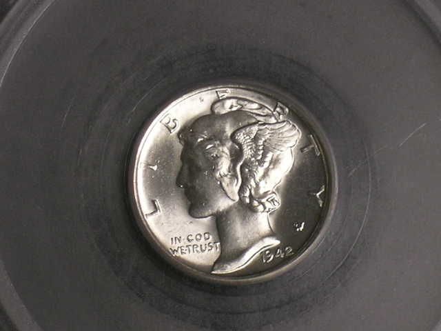 1942 S Very Choice BU Mercury Dime (bxh 3)  