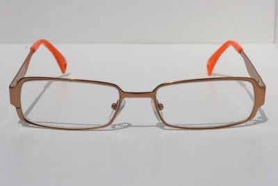 COPPER ORNG RECTANGEL SLIM SMART LOOKING GLASSES JORDAN  