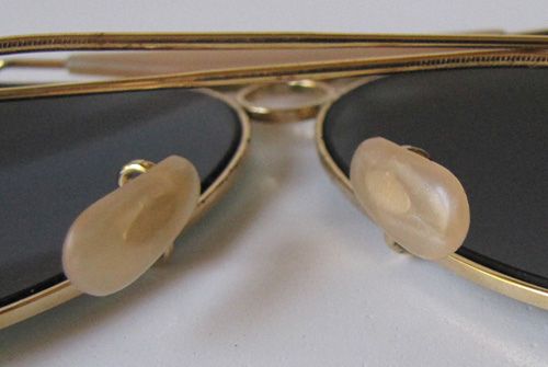 RAY BAN 1980s SHOOTER 62mm ARISTA/G15 AVIATOR SUNGLASSES  