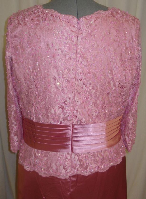 imagine yourself in this gorgeous evening gown the color is pink one 