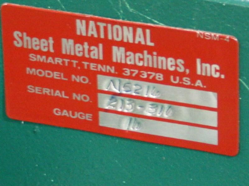 National Metal Shear 52 16 Gauge N5216 Foot Stomp Shear  