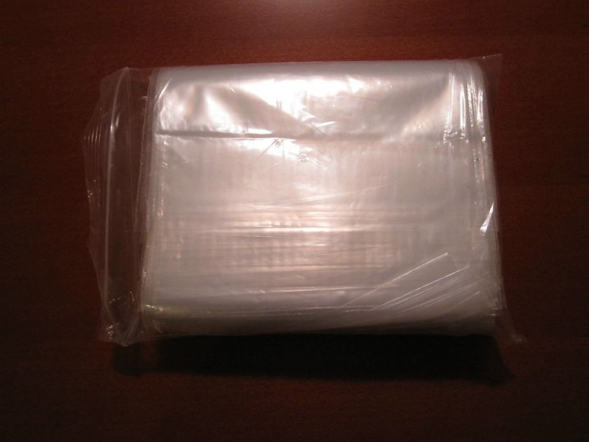 100 8 x 10 Ziplock bag 2 mil Clear  