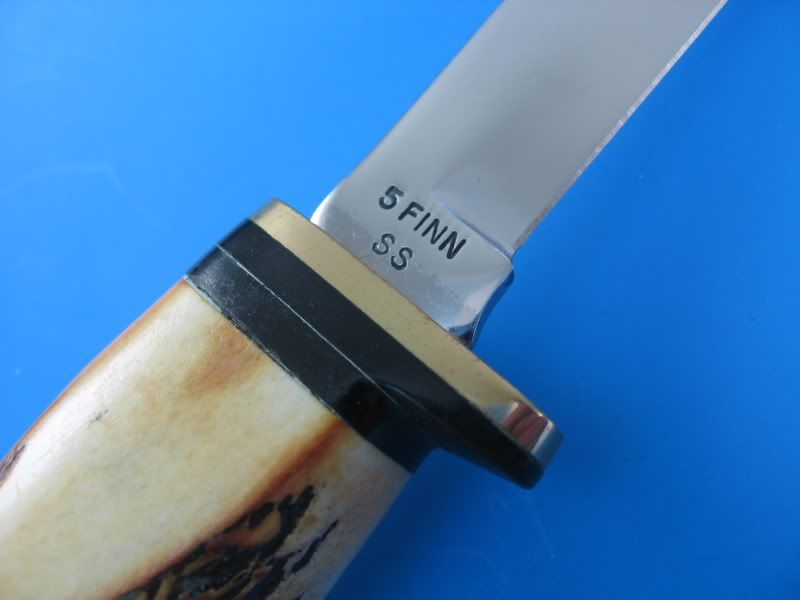 Case XX 5 Finn Knife Stag handles NR Knives  