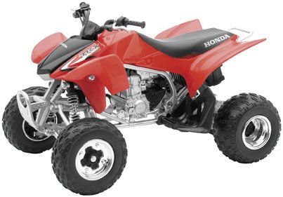 New Ray Toys Honda Trx450 Atv Red Diecast (57093a)  