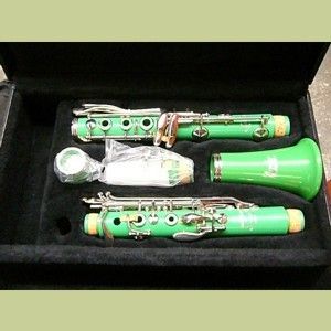 Leblanc Vito Dazzler Green Bb Clarinet Model 7312 New  