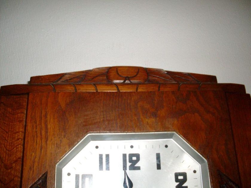   WALL CLOCK ORIGINAL KIENZLE GERMANY WESTMINSTER/ 4/4 1930  