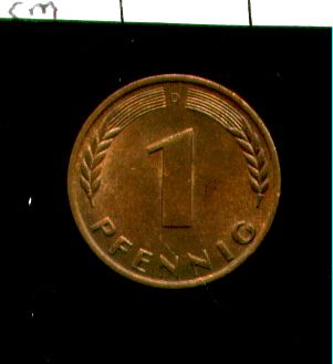1949 D Germany 1 Pfennig ~~~~~ UNC 5711  