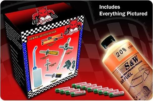 Redcat Traxxas Losi Ofna HPI Ultra Nitro Starter Kit  