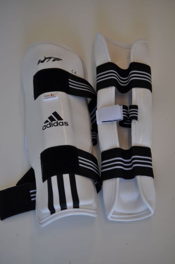 ADIDAS WTF APPROVED TAEKWONDO SHIN GUARD TKD PROTECTOR  