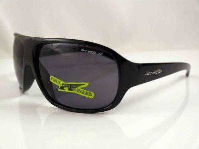 ARNETTE ALTER EGO UNISEX SUNGLASSES BLACK POLARIZED NEW  