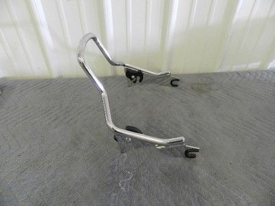 09 12 Harley Touring Quick Release Passenger Backrest Sissy Bar  