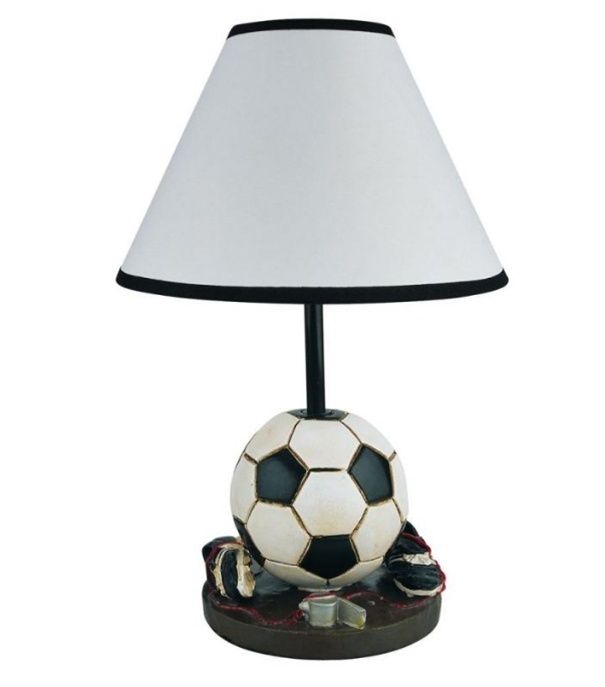 Children Soccer ball Table Lamp Sport Kids Room NEW  