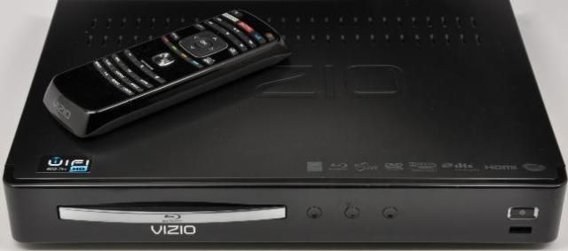 Vizio Blu ray Player VBR122 WiFi BD Live Internet Netflix vudu 