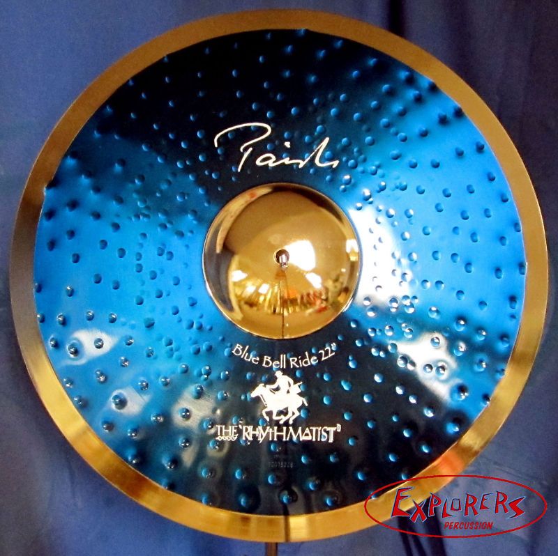 PAISTE 22 Stewart Copeland Blue Bell Ride Cymbal NEW  