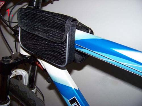 New Bike Bicycle Cycling Frame Front Tube Double Bag  