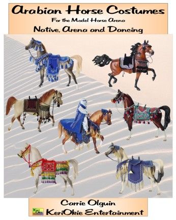 Model Horse Arabian Costumes Pattern Book  
