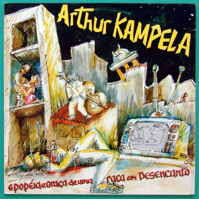 LP ARTHUR KAMPELA 88 PROG ATONAL FREE PSYCH JAZZ BRAZIL  