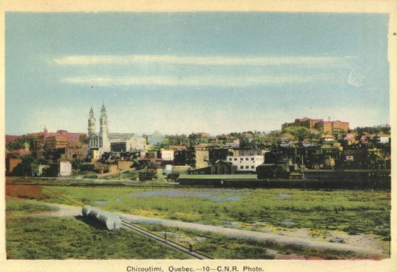 Canadian National Railway Station CHICOUTIMI Québec PC  