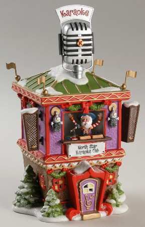 Dept 56 NORTH POLE VILLAGE North Star Karaoke Club  