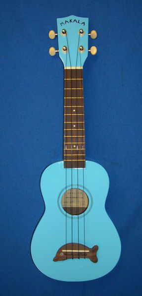 KALA MAKALA DOLPHIN BRIDGE UKULELE OUTFIT LIGHT BLUE  