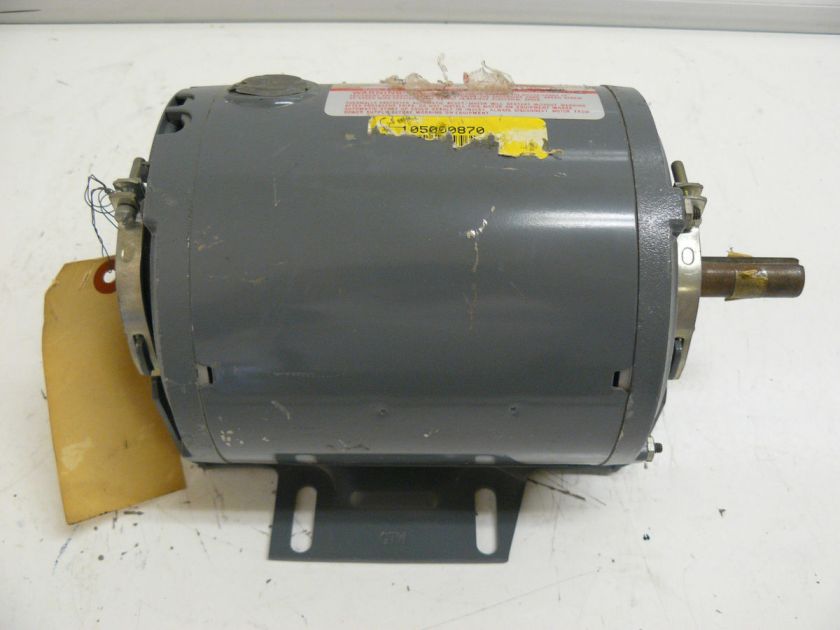 DAYTON 5K444C CAPACITOR START MOTOR 1/3HP 115V 1725 RPM  