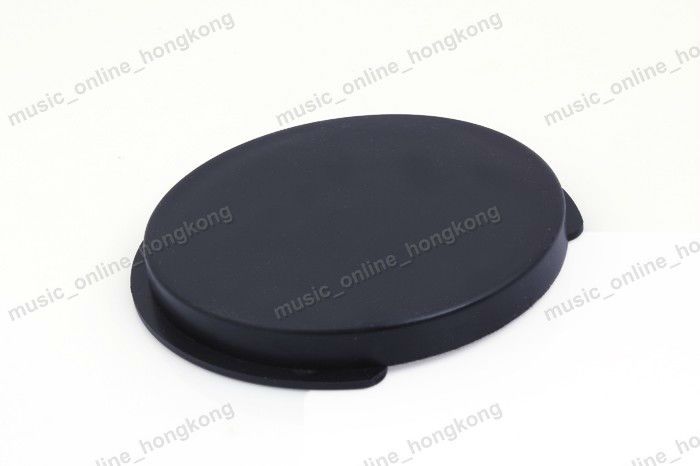 38/39 ACOUSTIC ELECTRIC GUITAR SOUND HOLE COVER BLACK  