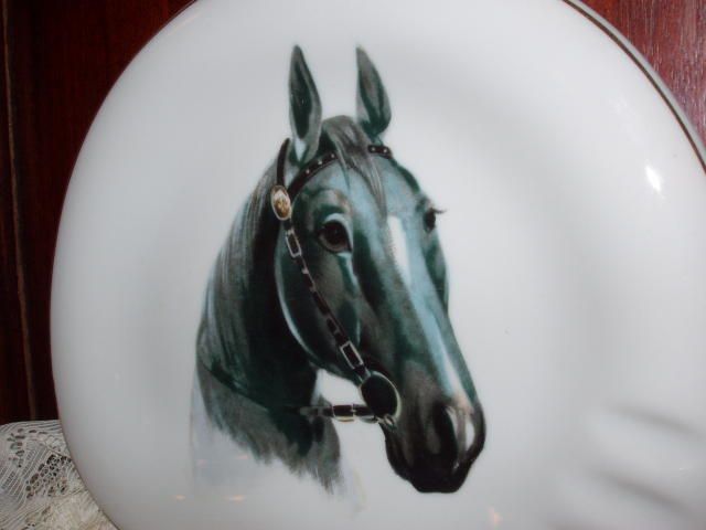 Arabian Horse Head Decorative Ashtray Hanging Plate  