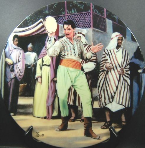 Plate ELVIS ON THE BIG SCREEN Harum Scarum Delphi #8  