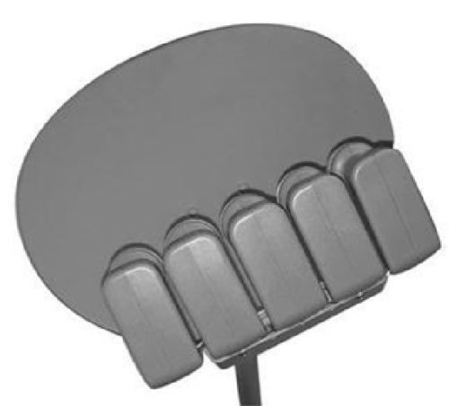 24 ELLIPTICAL SATELLITE DISH WITH 5 LNB Holder Bracket  