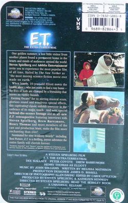 The Extra Terrestrial VHS Video w/Clamshell VGd  