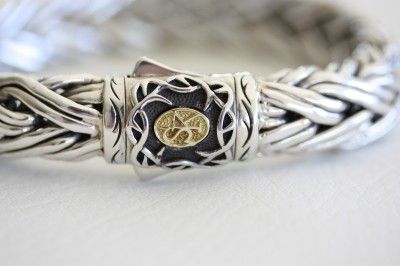 Scott Kay Mens Sterling Silver Equestrian Braid Bracelet  