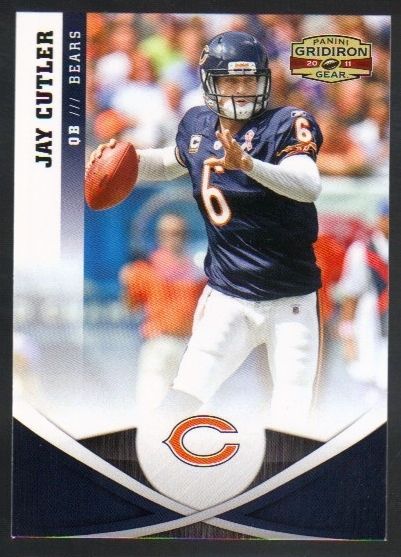 2011 Panini Gridiron Gear Football #91 Jay Cutler Chicago Bears  