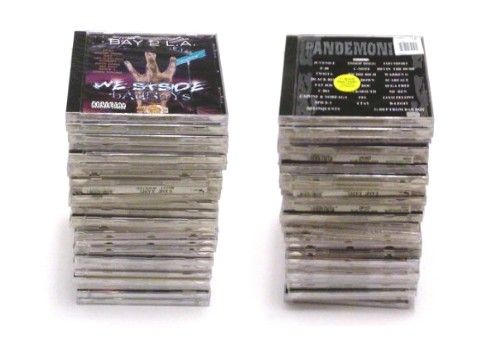 50 RAP NEW CDS WHOLESALE LOT mostly gangsta/underground  