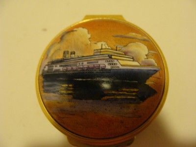 HALCYON DAYS LTD Enamel Box #26 0f 100 Ms Rotterdam VI  