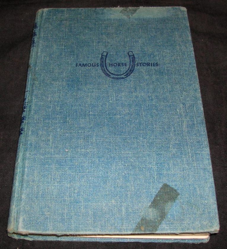 BEYOND ROPE AND FENCE David Grew Famous Horse Stories 1947 Vintage 