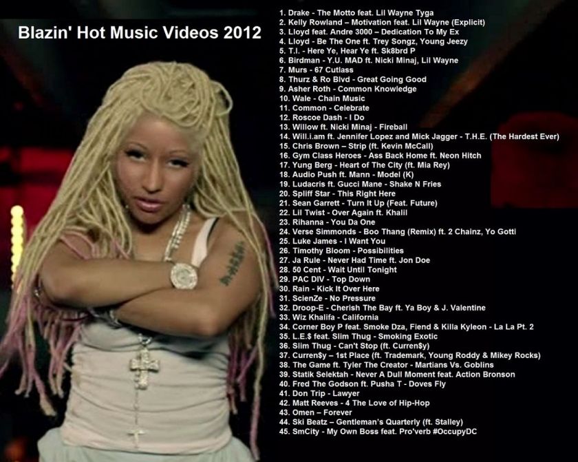 Promo Video Compilation DVD Blazin Hot Videos 2012, NEWEST HIPHOP 