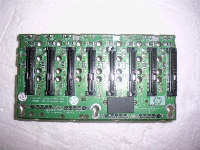 HP 412736 001 8x1 SAS/SATA Backplane for DL380 G5 (QTY Available 