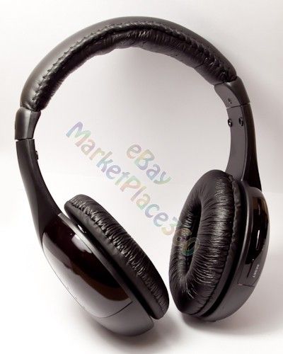 CORDLESS HEADPHONE WIRELESS HEADSET FM for  TV MUSIC  