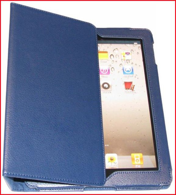 iPad 2 Smart Cover PU Leather Magnetic Case Stand Wake Up Sleep Multi 