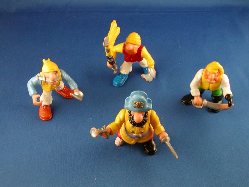 Fisher Price Great Adventure pirate Yellow Jacks complete lot 4  