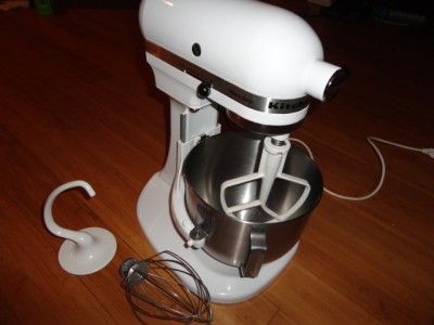 KITCHENAID K5SS K5SSWH HEAVY DUTY 325W 10 SPEED STAND MIXER WHITE 